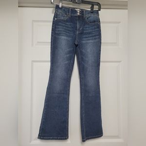 NWOT SZ (10) COLORFUL PLANET BLUE DENIM JEANS
